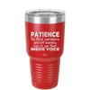 Patience My Facial Expressions Are Still Learning How to Use Their Inside Voice - Laser Engraved Stainless Steel Drinkware - 2414 -