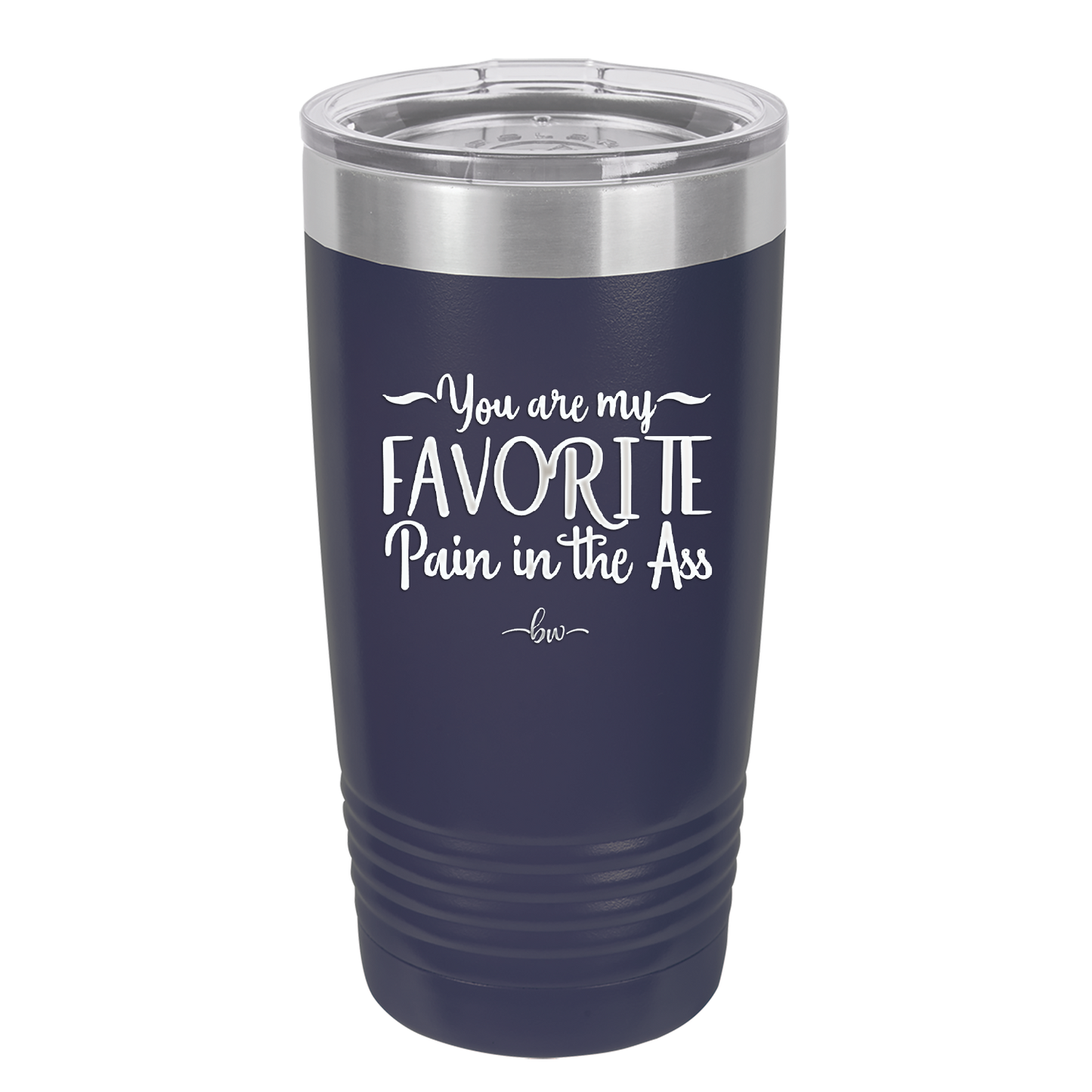 You are My Favorite Pain in the Ass - Laser Engraved Stainless Steel Drinkware - 2436 -