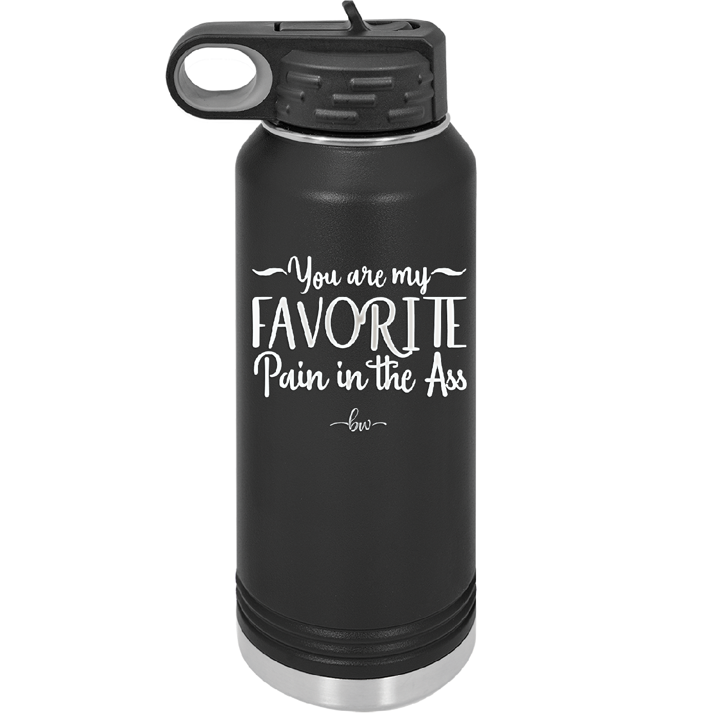 You are My Favorite Pain in the Ass - Laser Engraved Stainless Steel Drinkware - 2436 -