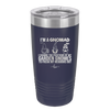 I'm a Gnomad I Change the Positions of My Garden Gnomes to Freak My Neighbors Out - Laser Engraved Stainless Steel Drinkware - 2534 -