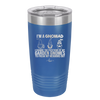 I'm a Gnomad I Change the Positions of My Garden Gnomes to Freak My Neighbors Out - Laser Engraved Stainless Steel Drinkware - 2534 -