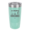 I'm a Gnomad I Change the Positions of My Garden Gnomes to Freak My Neighbors Out - Laser Engraved Stainless Steel Drinkware - 2534 -