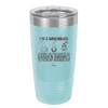 I'm a Gnomad I Change the Positions of My Garden Gnomes to Freak My Neighbors Out - Laser Engraved Stainless Steel Drinkware - 2534 -