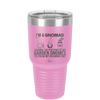 I'm a Gnomad I Change the Positions of My Garden Gnomes to Freak My Neighbors Out - Laser Engraved Stainless Steel Drinkware - 2534 -