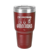 I'm a Gnomad I Change the Positions of My Garden Gnomes to Freak My Neighbors Out - Laser Engraved Stainless Steel Drinkware - 2534 -