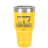 I'm a Gnomad I Change the Positions of My Garden Gnomes to Freak My Neighbors Out - Laser Engraved Stainless Steel Drinkware - 2534 -