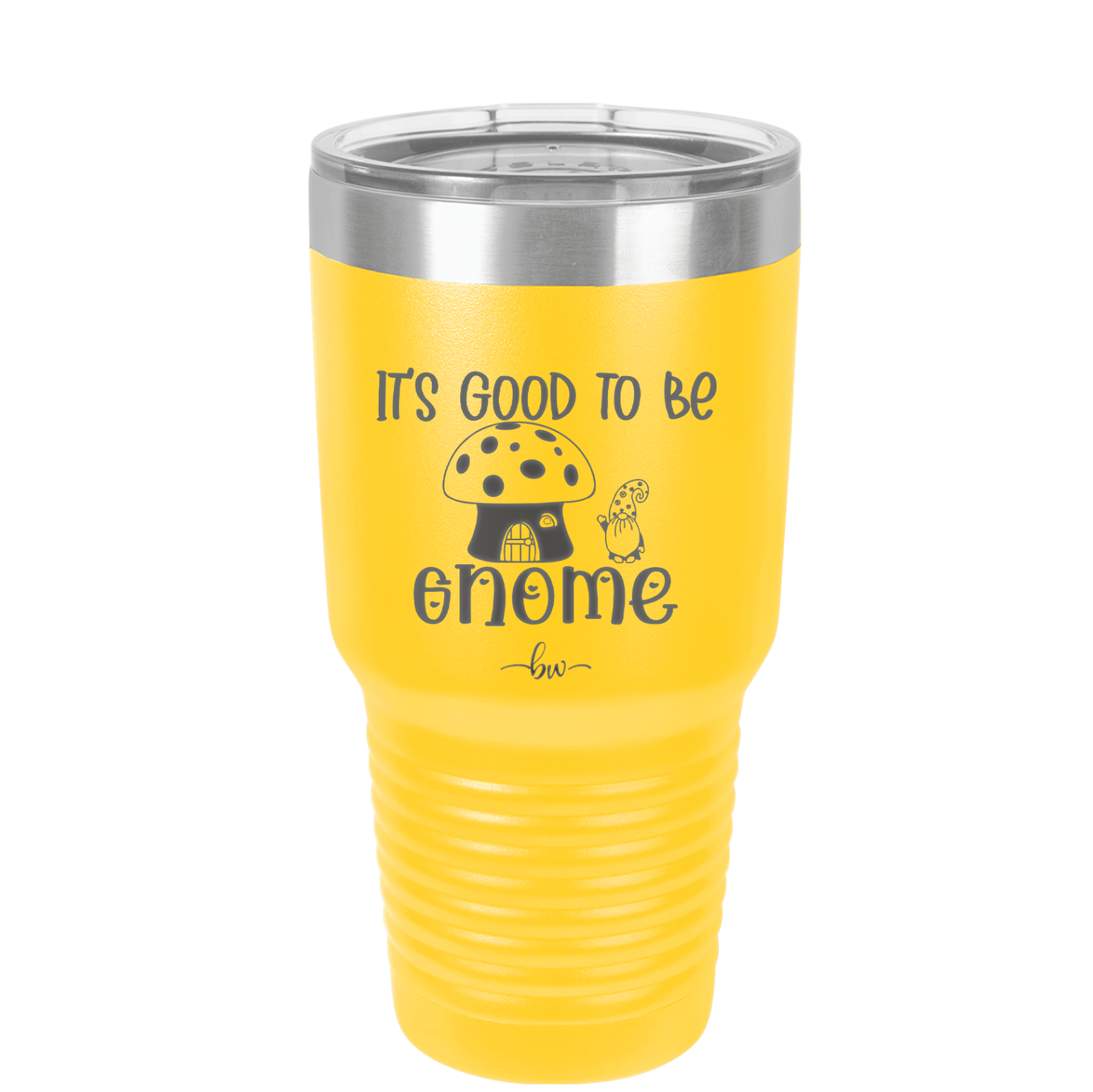 It's Good to Be Gnome 1 - Laser Engraved Stainless Steel Drinkware - 2553 -