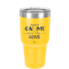 There's Gnome Place Like Home 1 - Laser Engraved Stainless Steel Drinkware - 2555 -