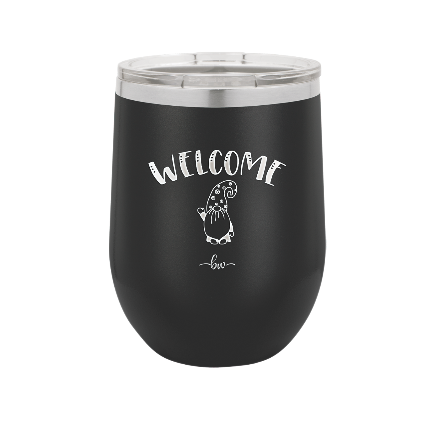 Welcome Gnome 2 - Laser Engraved Stainless Steel Drinkware - 2558 -