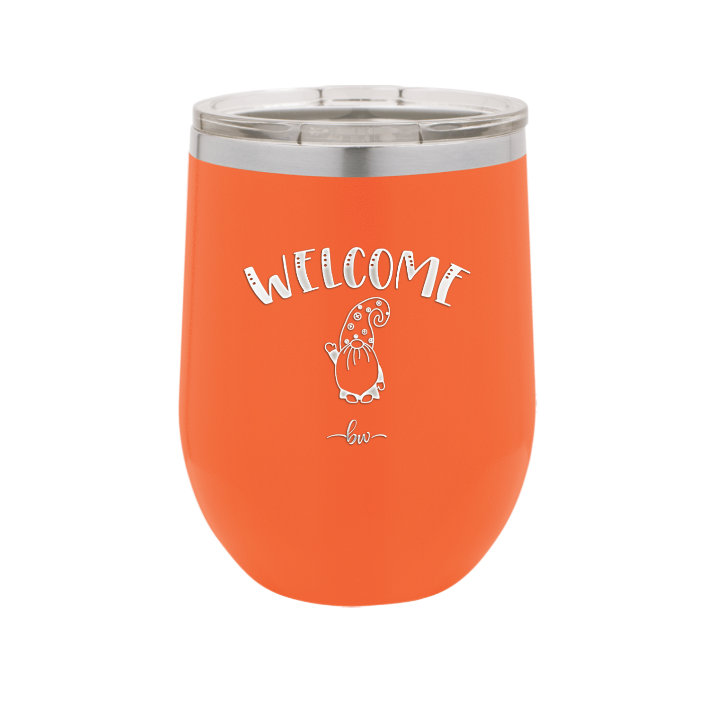 Welcome Gnome 2 - Laser Engraved Stainless Steel Drinkware - 2558 -