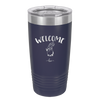 Welcome Gnome 2 - Laser Engraved Stainless Steel Drinkware - 2558 -