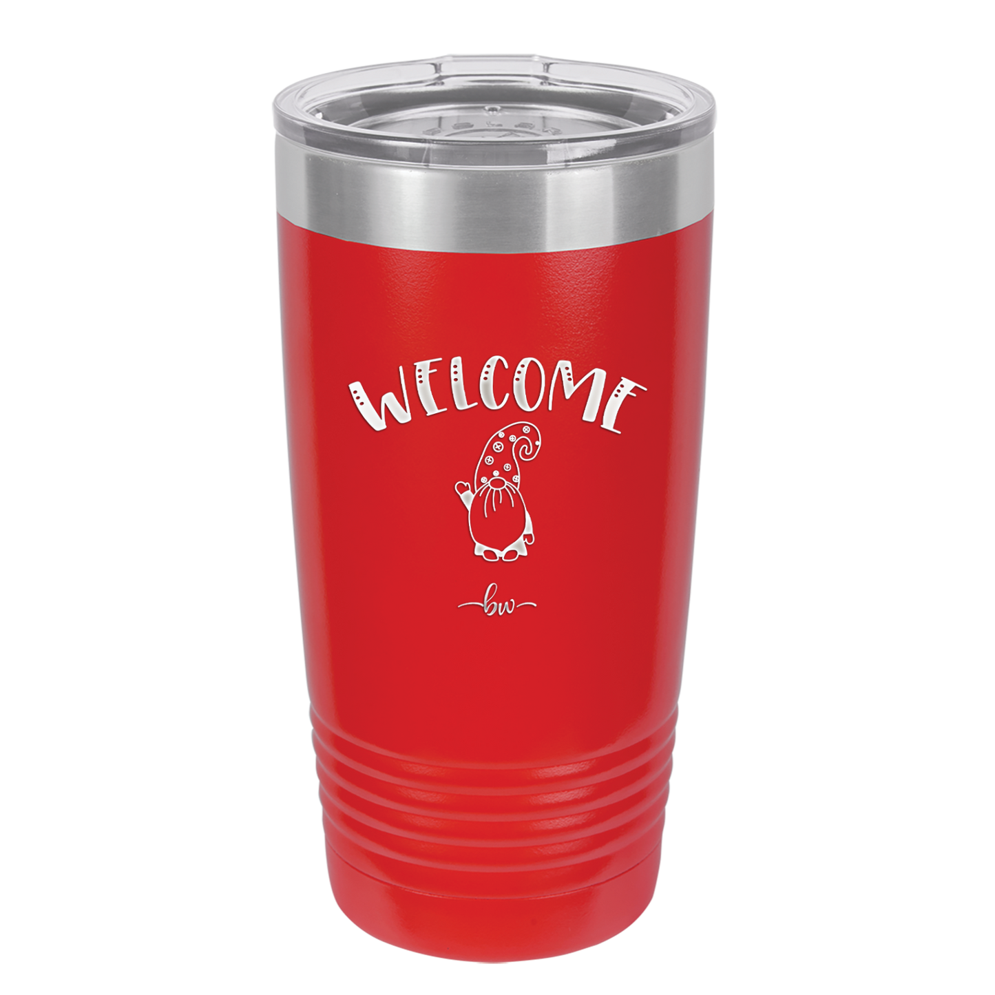 Welcome Gnome 2 - Laser Engraved Stainless Steel Drinkware - 2558 -