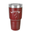 Welcome Gnome 2 - Laser Engraved Stainless Steel Drinkware - 2558 -