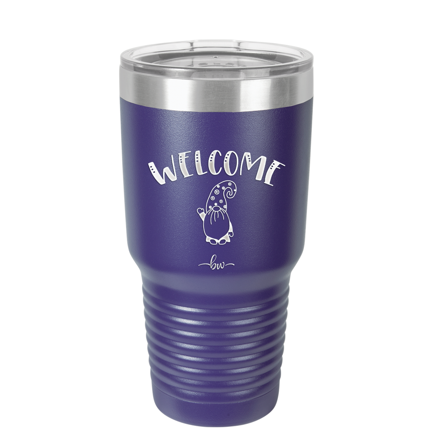 Welcome Gnome 2 - Laser Engraved Stainless Steel Drinkware - 2558 -