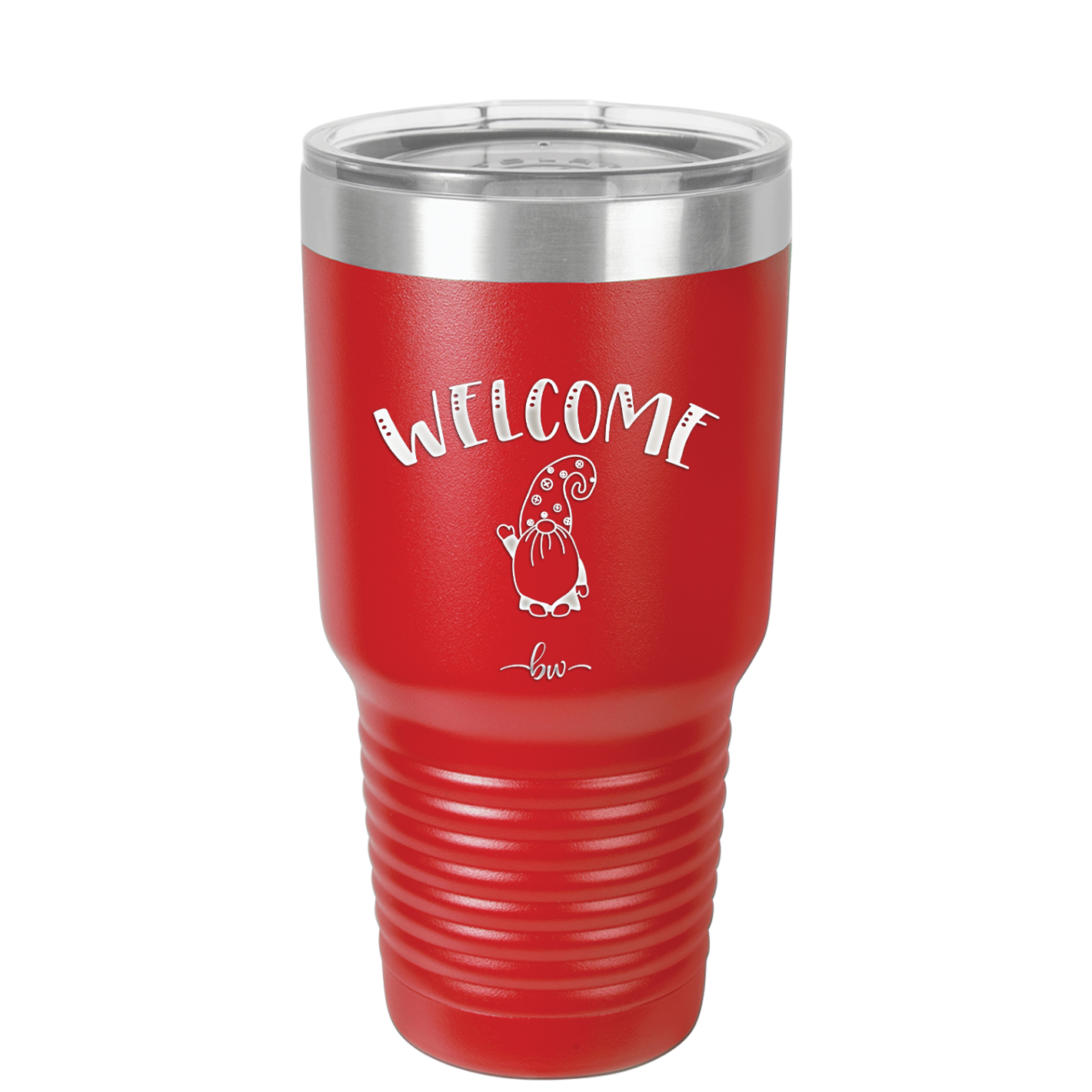 Welcome Gnome 2 - Laser Engraved Stainless Steel Drinkware - 2558 -