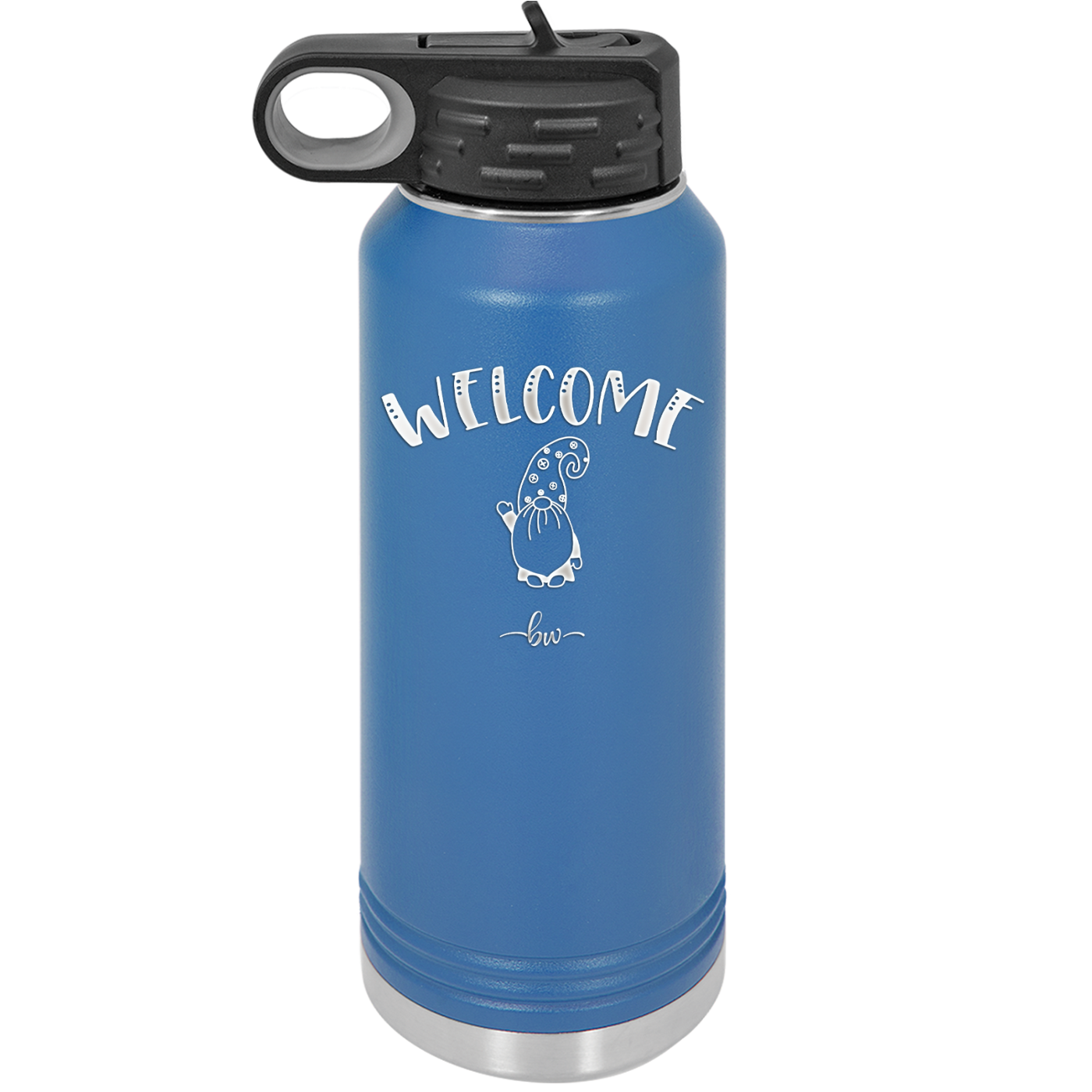 Welcome Gnome 2 - Laser Engraved Stainless Steel Drinkware - 2558 -