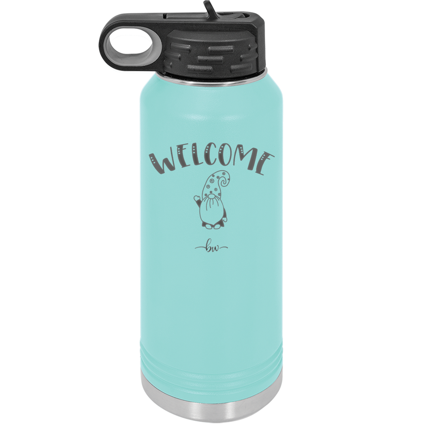 Welcome Gnome 2 - Laser Engraved Stainless Steel Drinkware - 2558 -